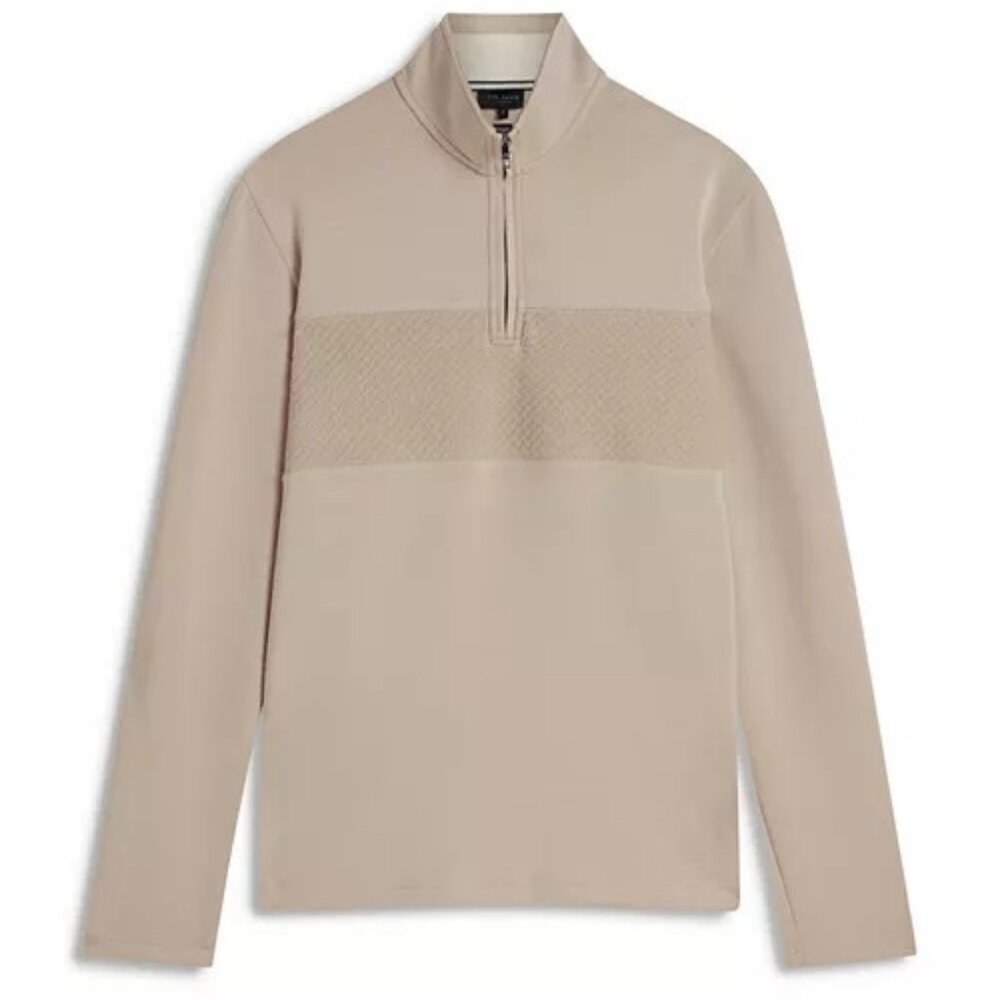 Ted Baker Simonea Men's 1/4 Zipper Pullover Sweater- Large (4) - New with Tags